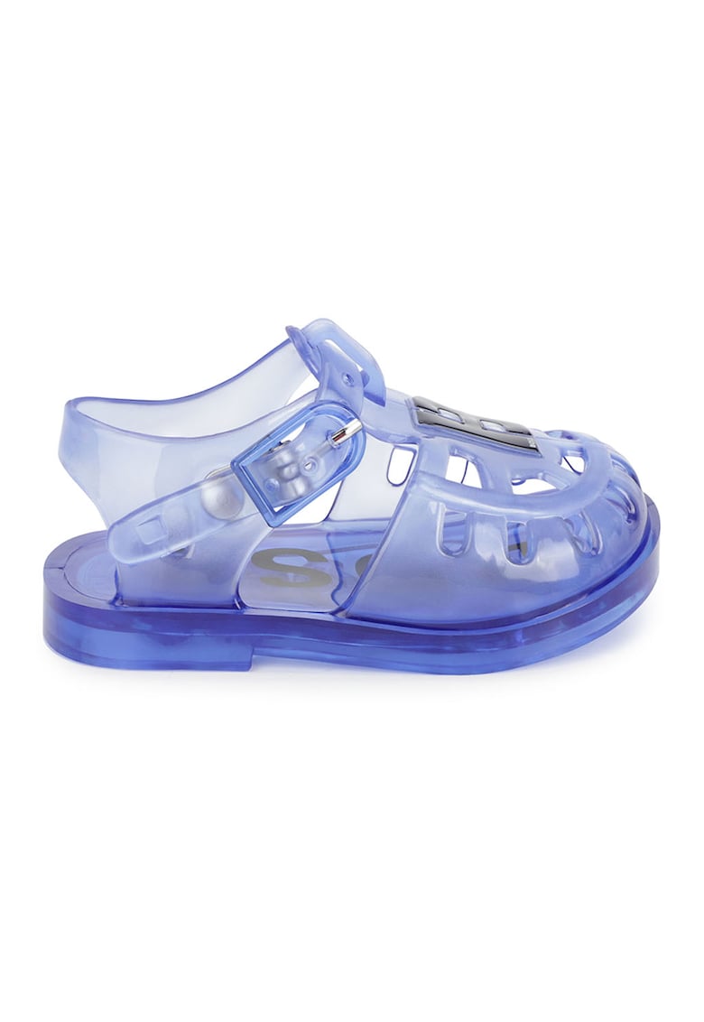 BOSS - Sandale de cauciuc cu design semi-transparent 1 BOSS - Sandale de cauciuc cu design semi-transparent