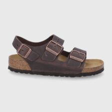 Birkenstock Sandale de piele Milano femei