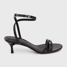 Furla Sandale de piele Code culoarea negru