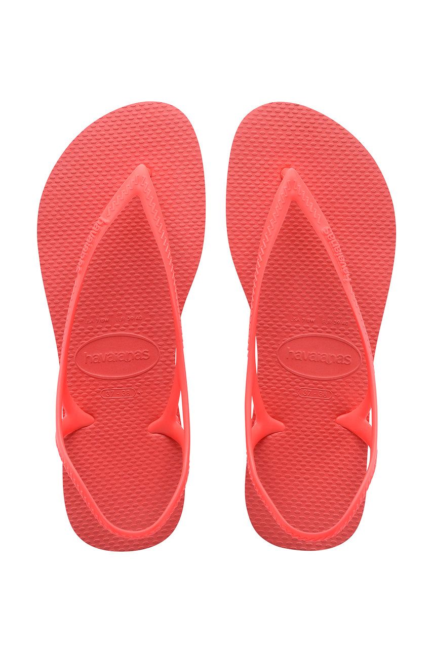 Havaianas Sandale femei, culoarea portocaliu 1 Havaianas Sandale femei