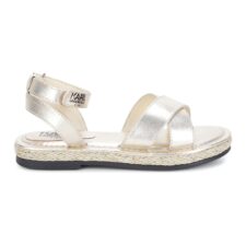 KARL LAGERFELD - Sandale din piele cu model uni