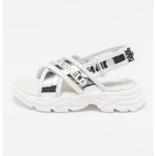 Karl Lagerfeld - Sandale cu velcro si logo