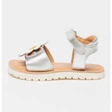 Mod 8 kids - Sandale de piele cu aplicatie florala