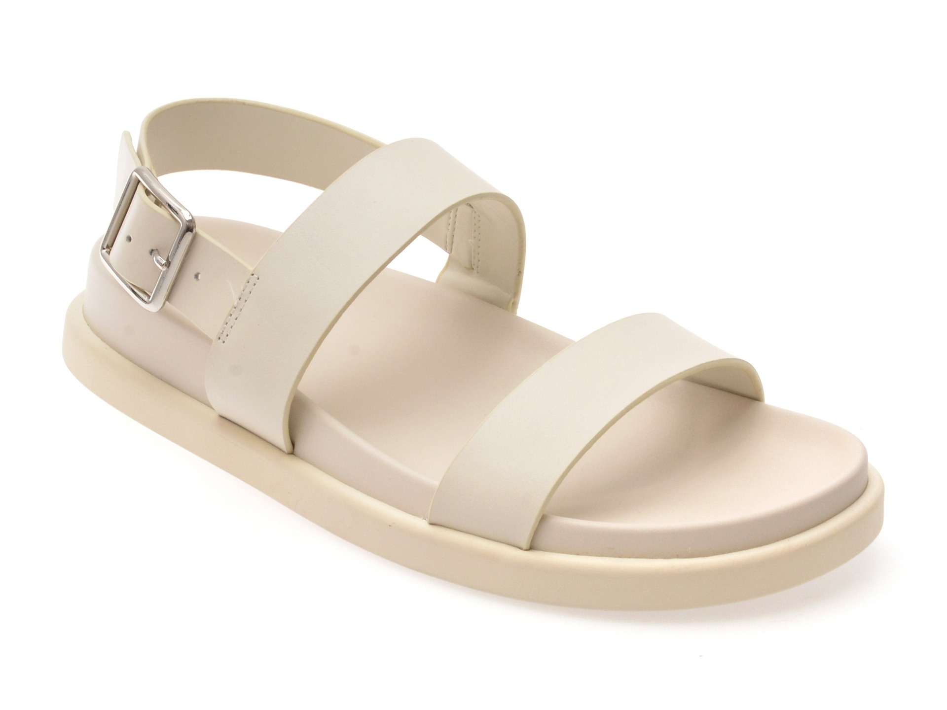 Sandale ALDO albe, LAROISEAN 121, din piele naturala 1 Sandale ALDO albe