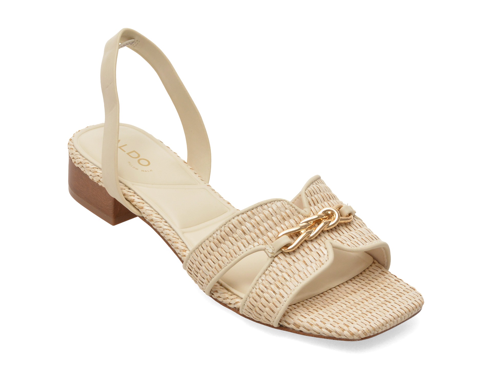 Sandale ALDO bej, BLAIKE 108, din piele ecologica 1 Sandale ALDO bej