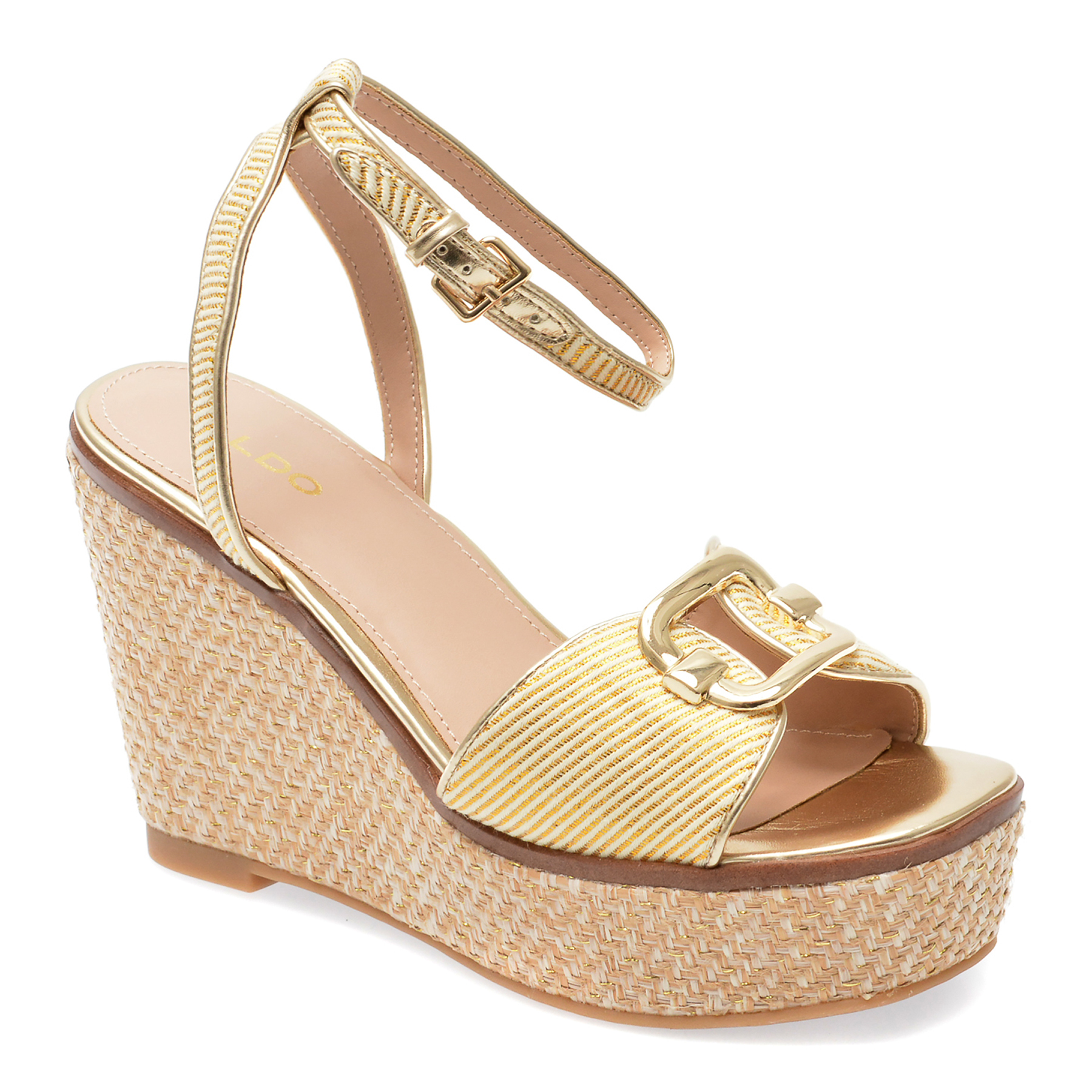 Sandale ALDO bej, CARRABRIRIA271, din piele ecologica 1 Sandale ALDO bej