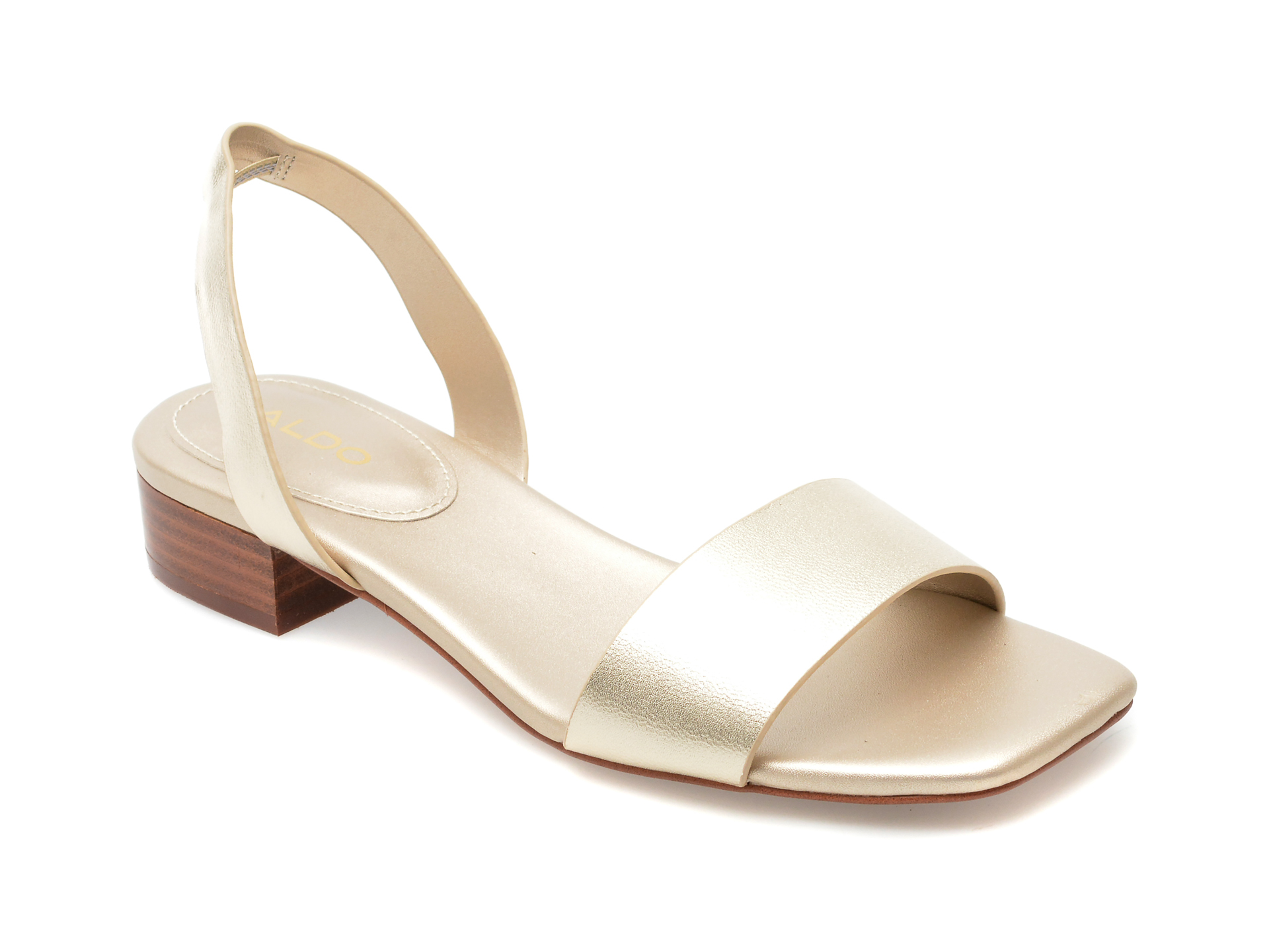 Sandale ALDO bej, DORENNA741, din piele naturala 1 Sandale ALDO bej