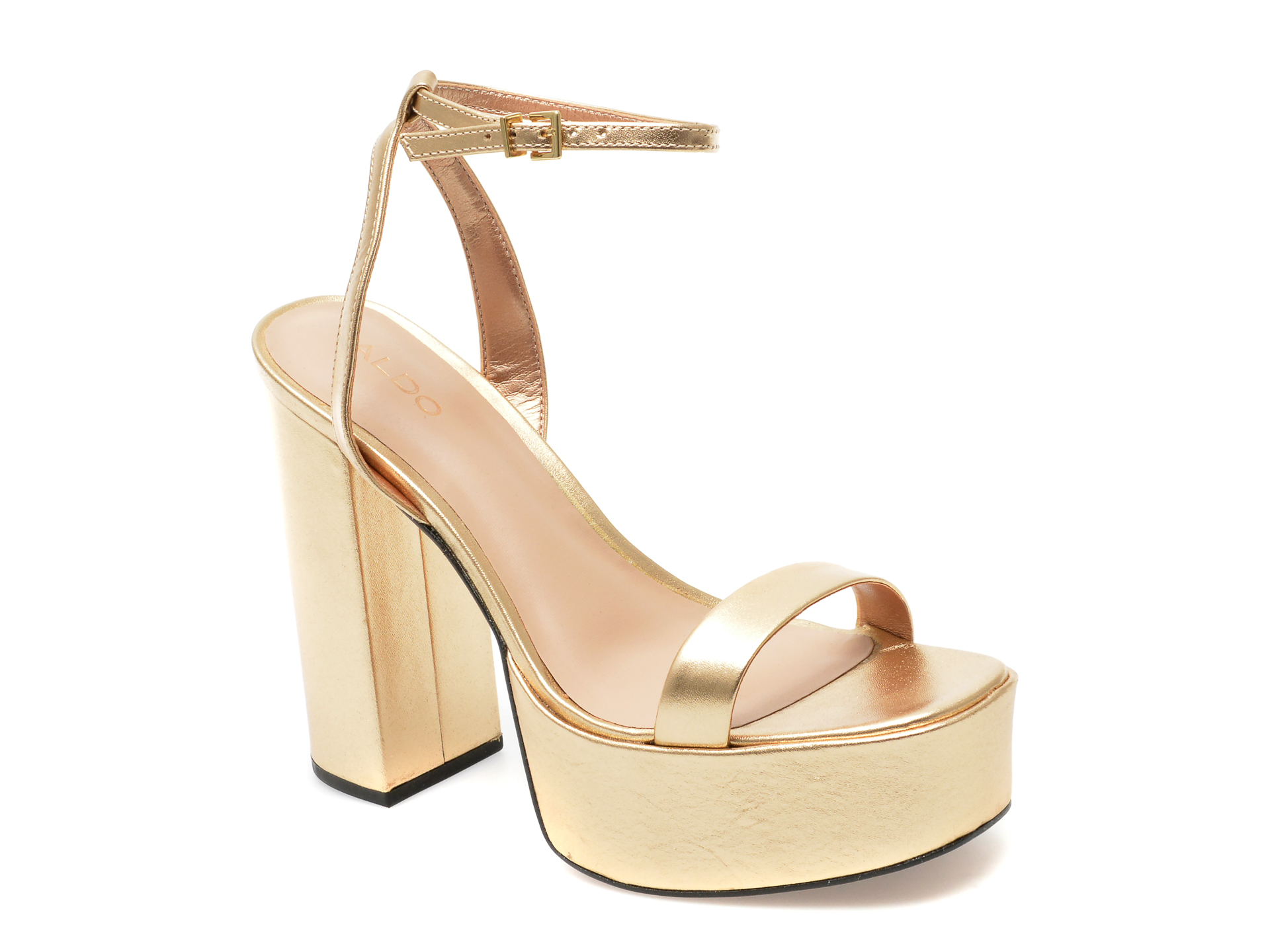 Sandale ALDO bej, MATYLDA741, din piele naturala 1 Sandale ALDO bej