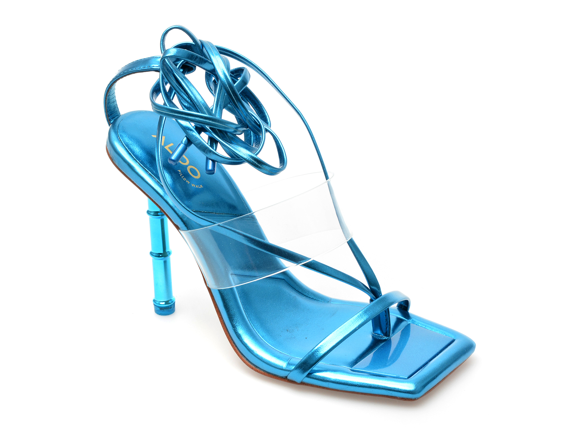 Sandale ALDO bleumarin, ELEKTRA420, din pvc si piele ecologica 1 Sandale ALDO bleumarin