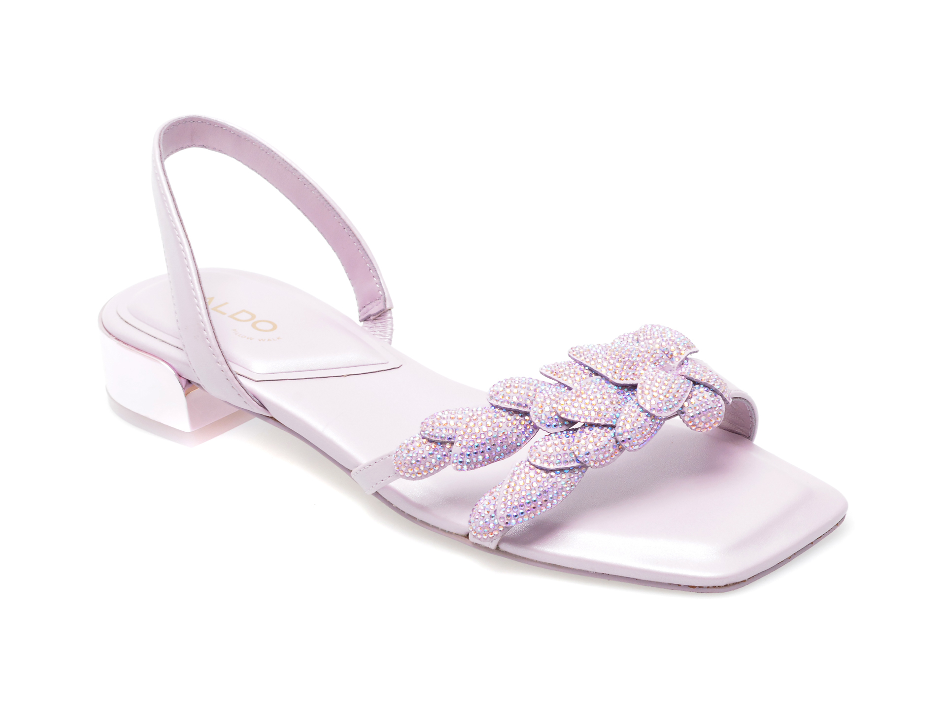 Sandale ALDO mov, ARCHAIA540, din piele ecologica 1 Sandale ALDO mov