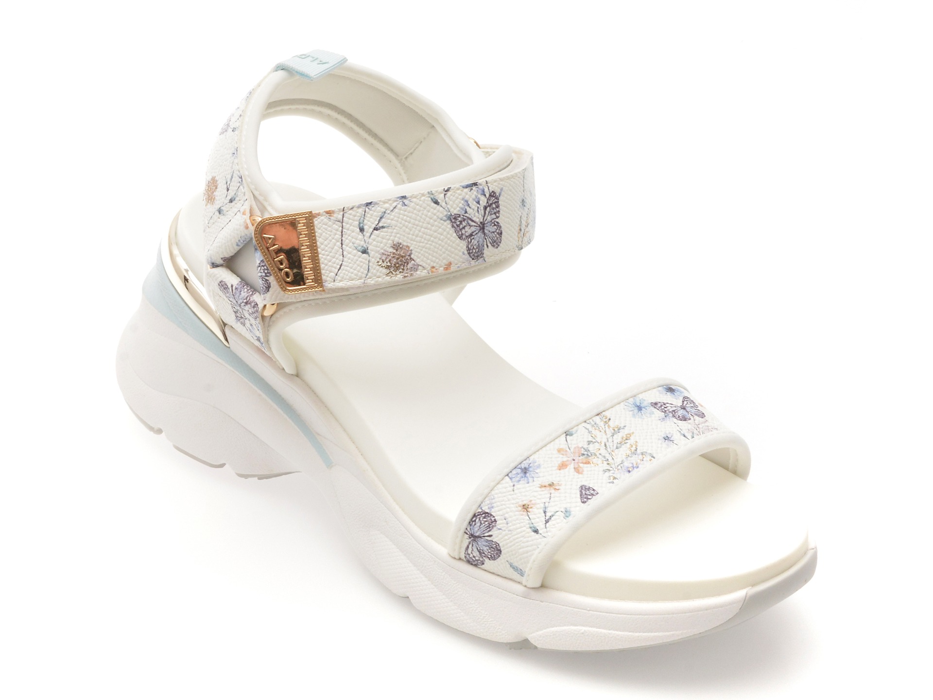 Sandale ALDO multicolor, EULALIA 978, din piele ecologica 1 Sandale ALDO multicolor