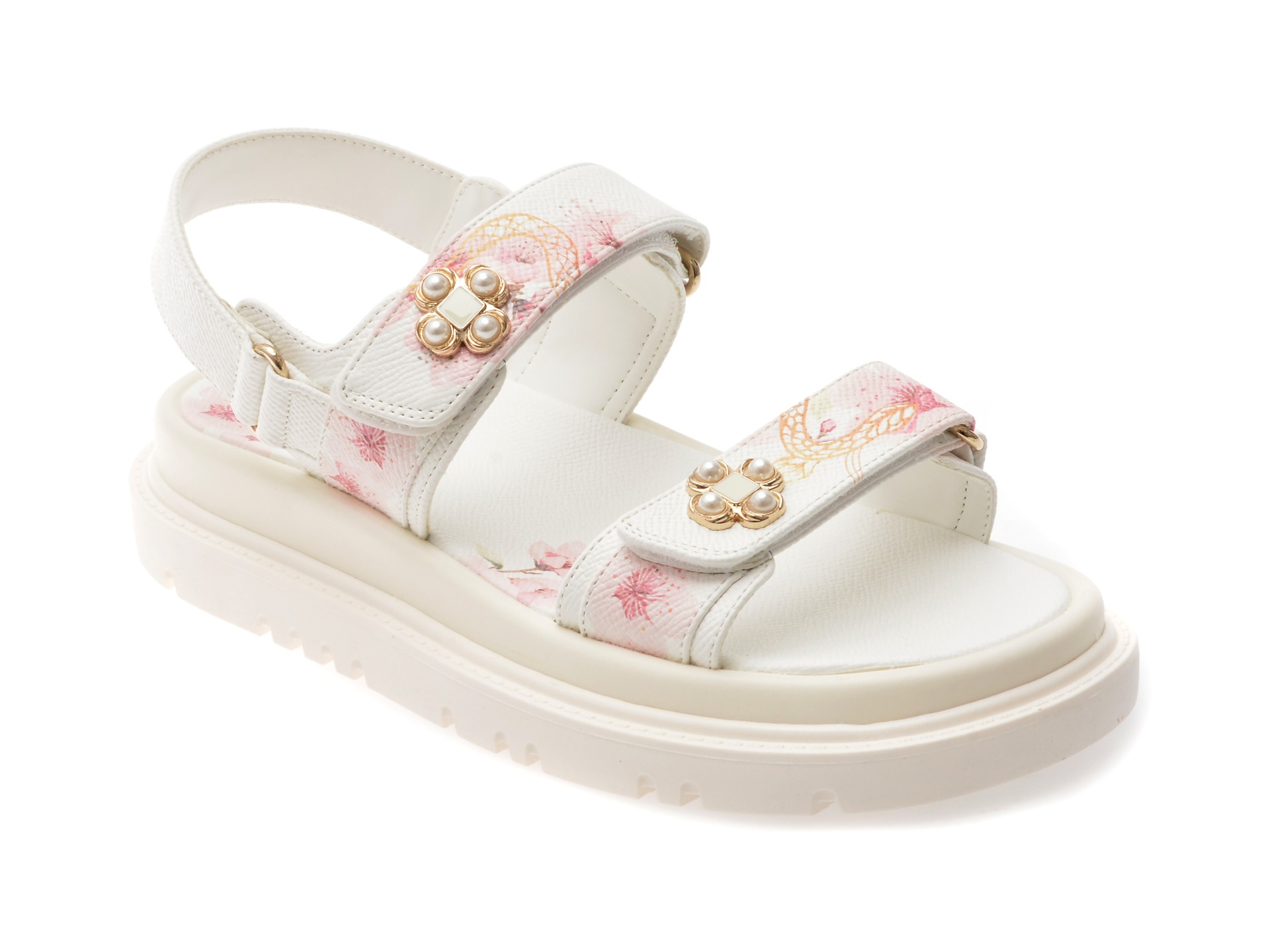 Sandale ALDO multicolor, GEMIMA 978, din piele ecologica 1 Sandale ALDO multicolor