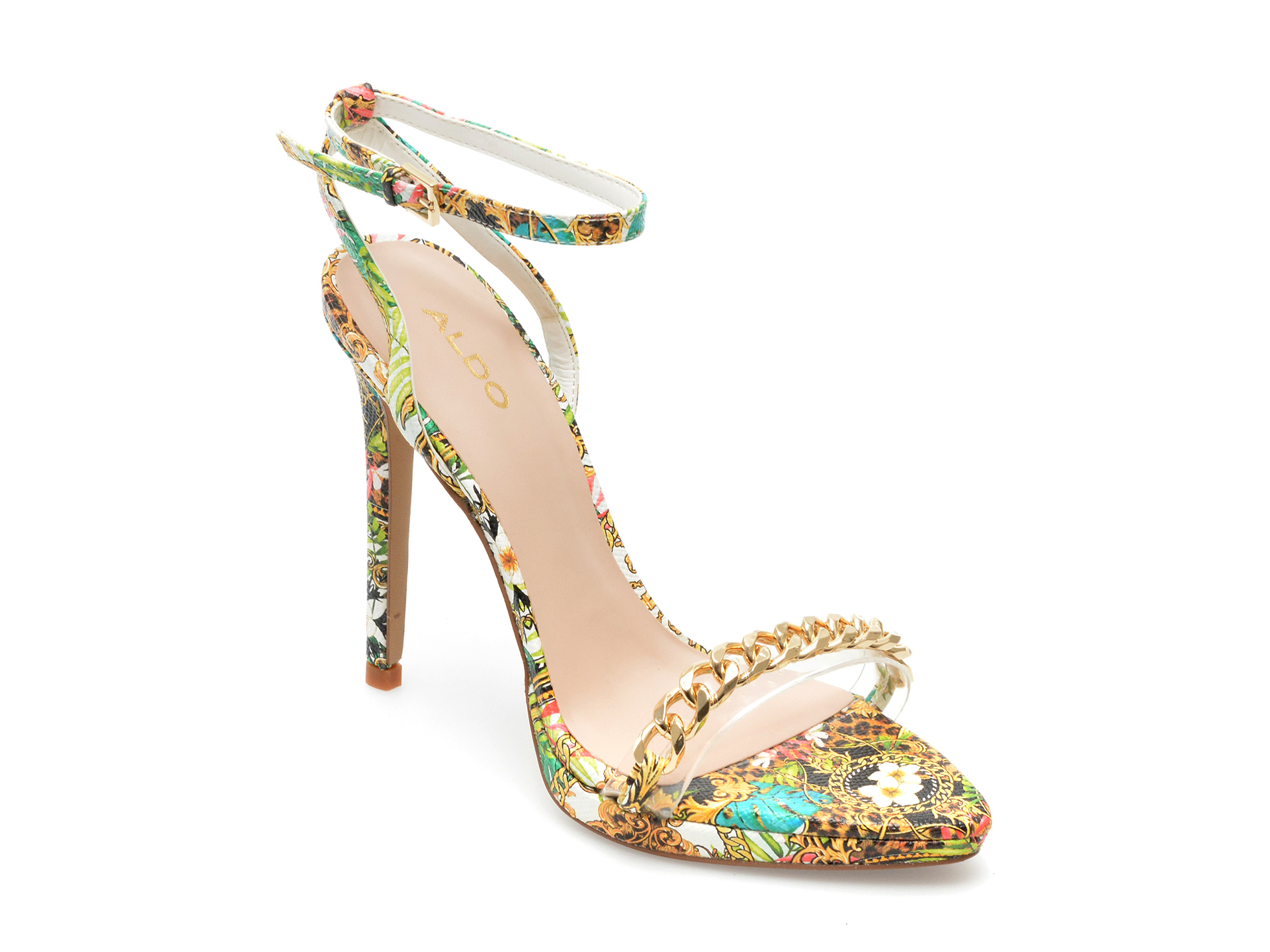 Sandale ALDO multicolor, THIRAKIN961, din piele ecologica 1 Sandale ALDO multicolor