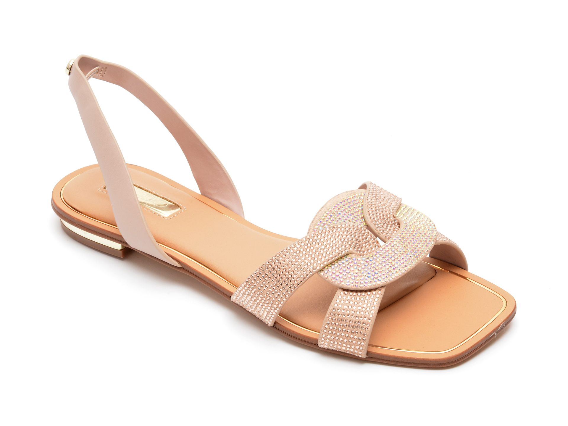 Sandale ALDO nude, ANSON270, din piele ecologica 1 Sandale ALDO nude