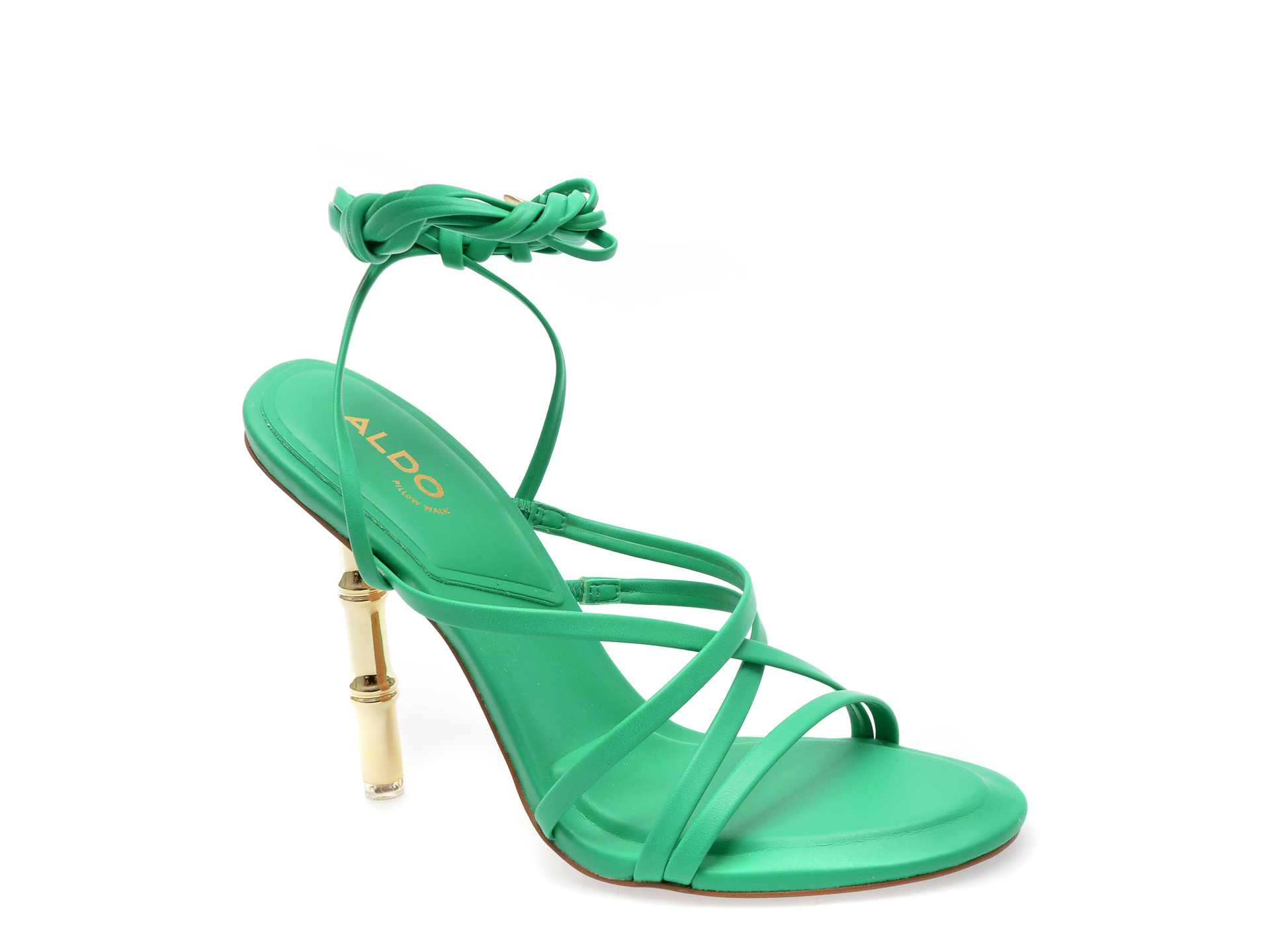Sandale ALDO verzi, BAMBA301, din piele ecologica 1 Sandale ALDO verzi