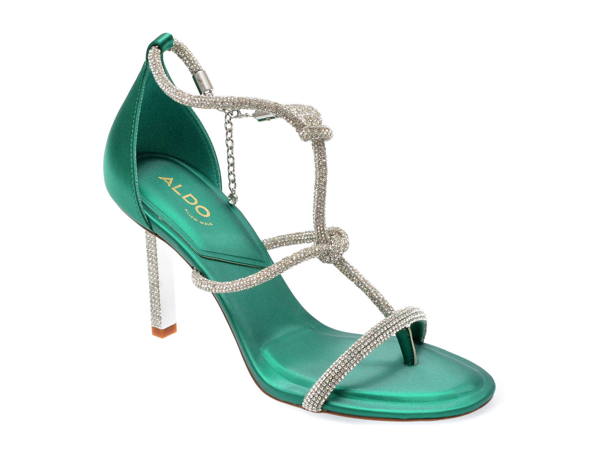 Sandale ALDO verzi, MARJAN301, din piele ecologica 1 Sandale ALDO verzi