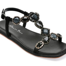 Sandale ALMA EN PENA negre