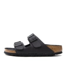 Sandale  Arizona - cu doua curele ajustabile - negru -
