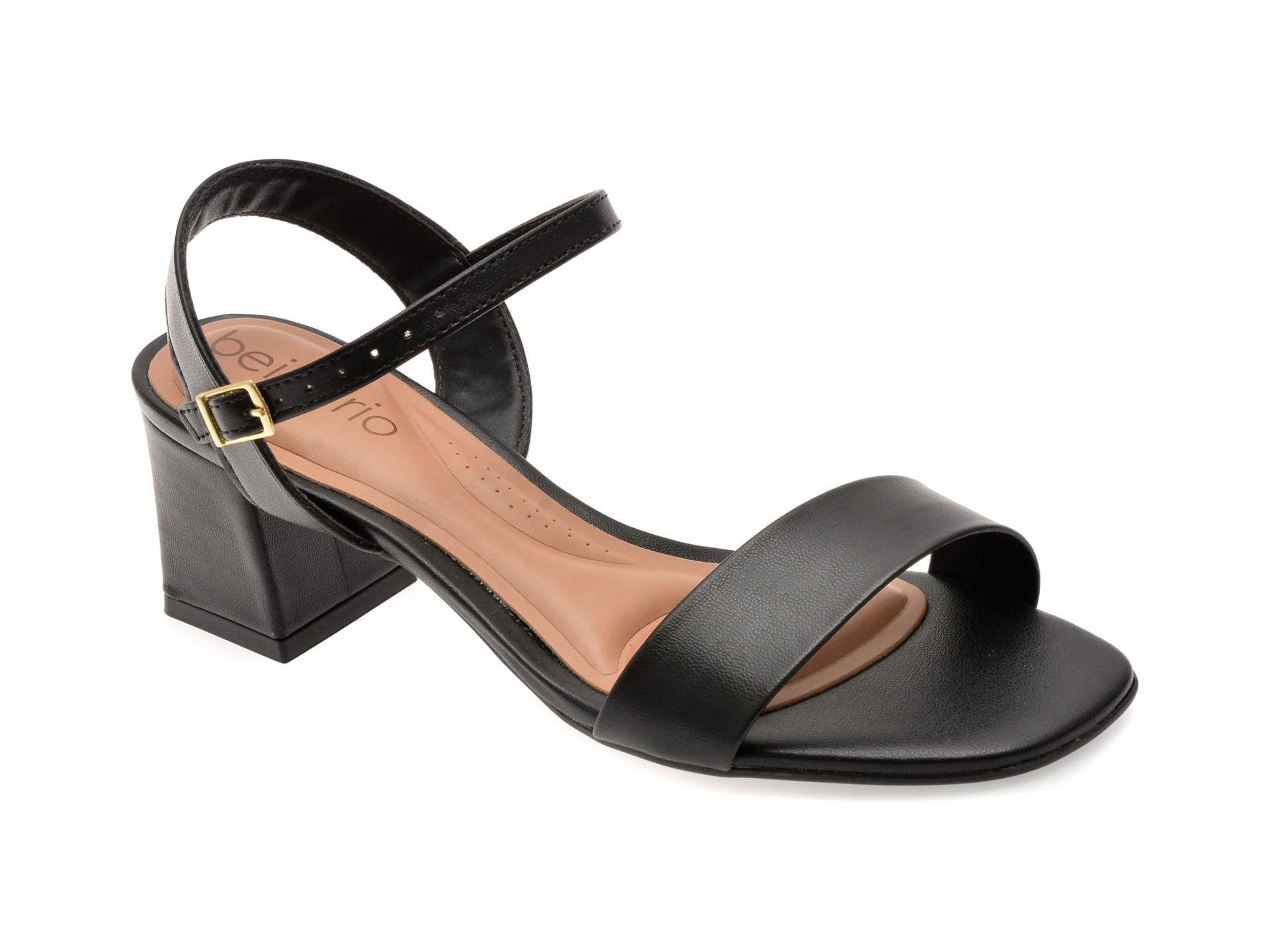 Sandale BEIRA RIO negre, 8536100, din piele ecologica 1 Sandale BEIRA RIO negre