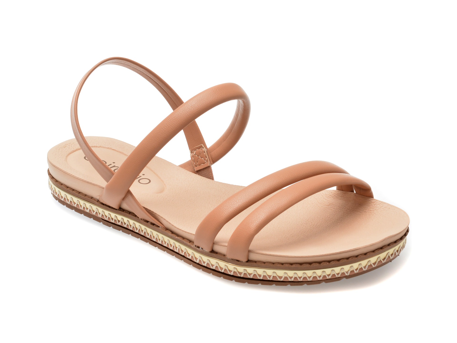 Sandale BEIRA RIO nude, 8321154, din piele ecologica 1 Sandale BEIRA RIO nude