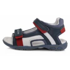 Sandale Baietei -  din Piele - cu Scai - AC290-434