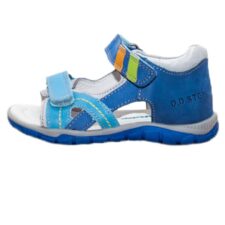 Sandale Baieti -  Inchise la Spate - din Piele - Albastre - K330-4000 - Albastru