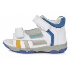 Sandale Baieti -  cu Talpa din Cauciuc Flexibil - AC64-226A - Alb -