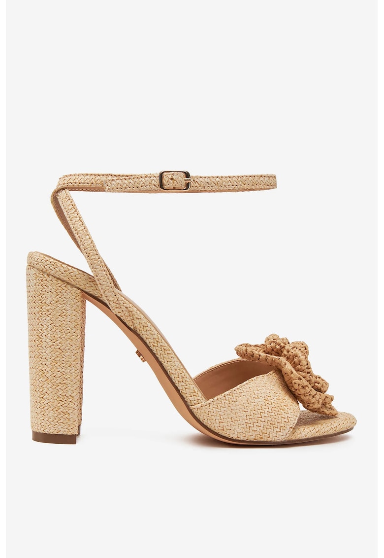 Sandale Bej - Material Sintetic 1 Sandale Bej - Material Sintetic