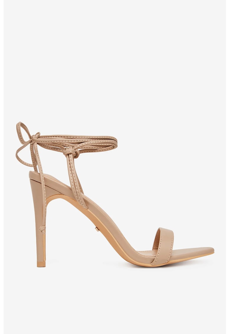 Sandale Bej - Sintetic 1 Sandale  Bej - Sintetic