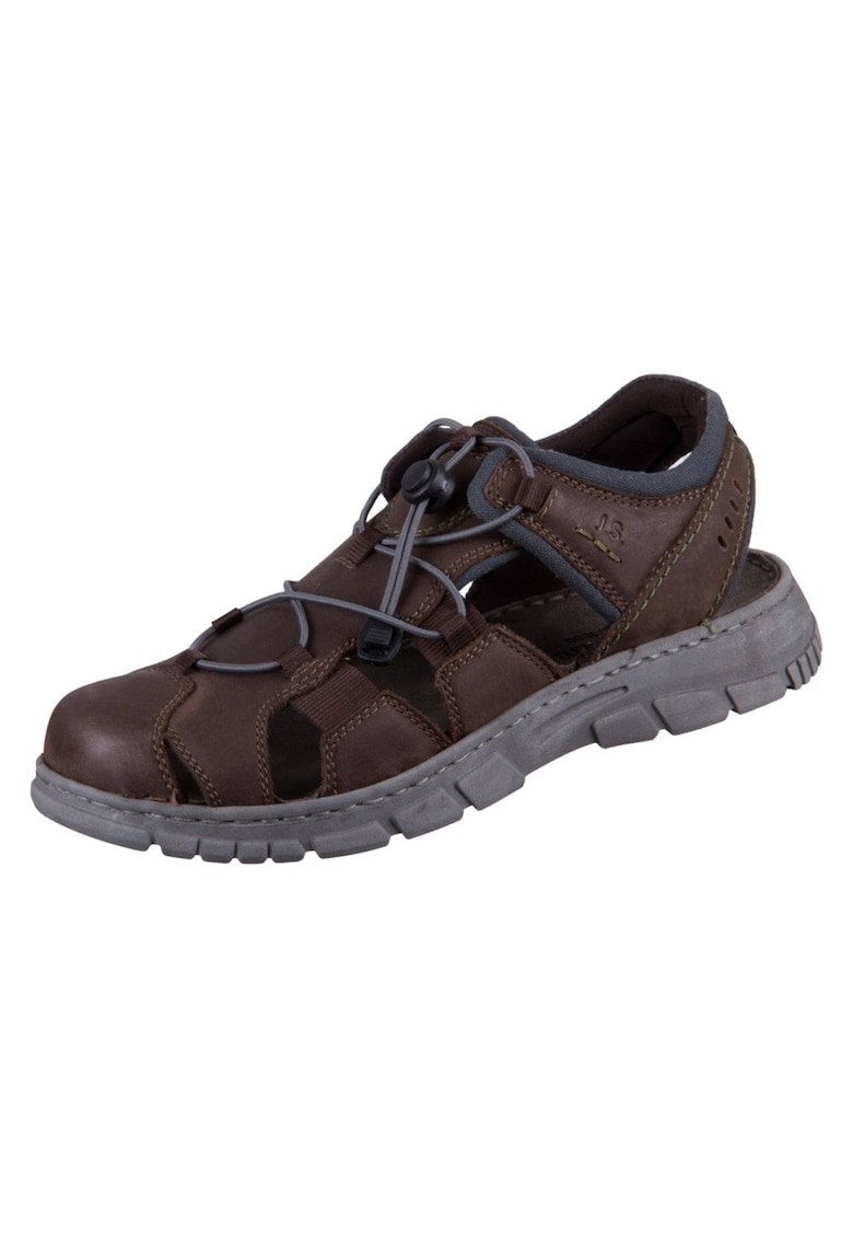 Sandale Brendan - Piele - Maro 1 Sandale Brendan - Piele - Maro