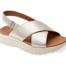 Sandale CLARKS argintii