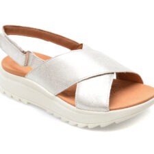 Sandale CLARKS argintii
