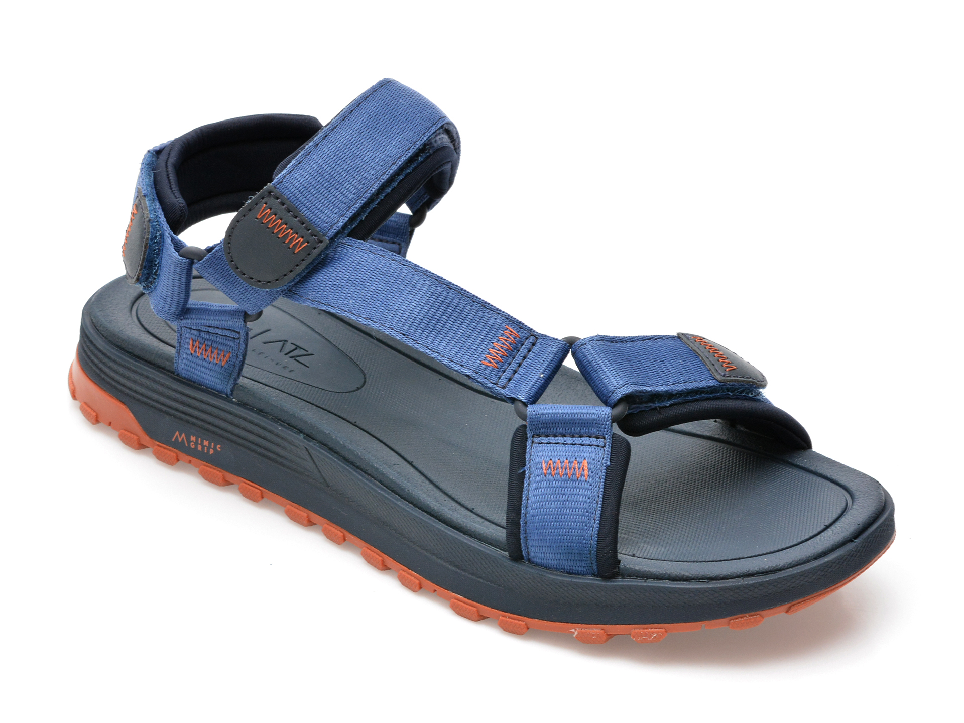 Sandale CLARKS bleumarin, ATLTRSE, din material textil 1 Sandale CLARKS bleumarin