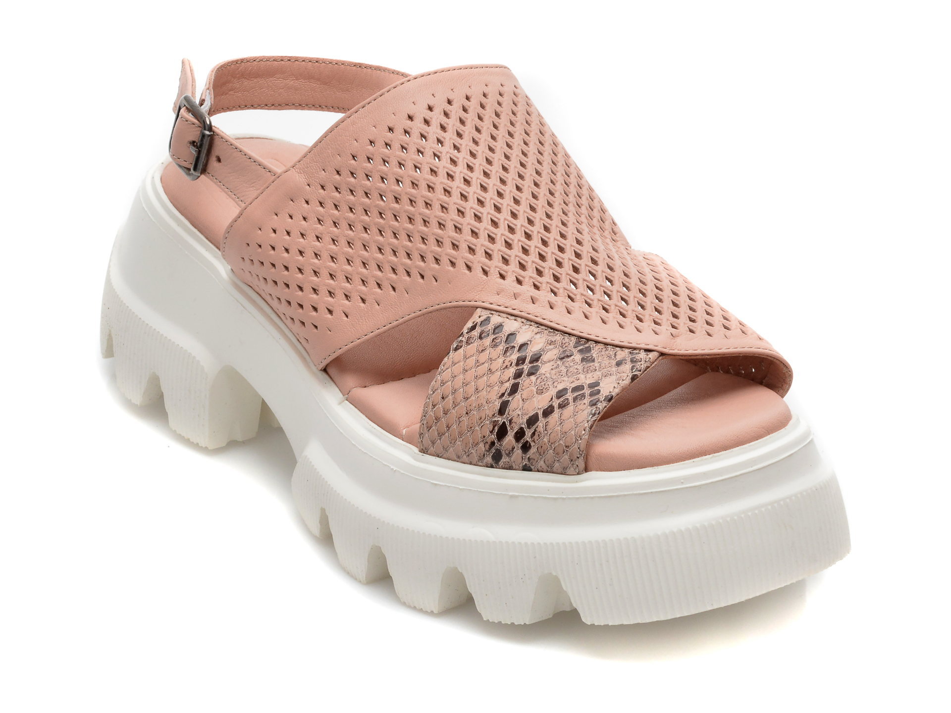 Sandale CLOVIS nude, 171, din piele naturala 1 Sandale CLOVIS nude