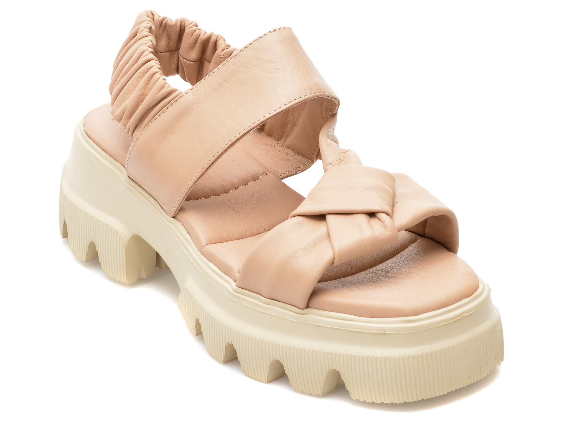 Sandale CLOVIS nude, 29, din piele naturala 1 Sandale CLOVIS nude