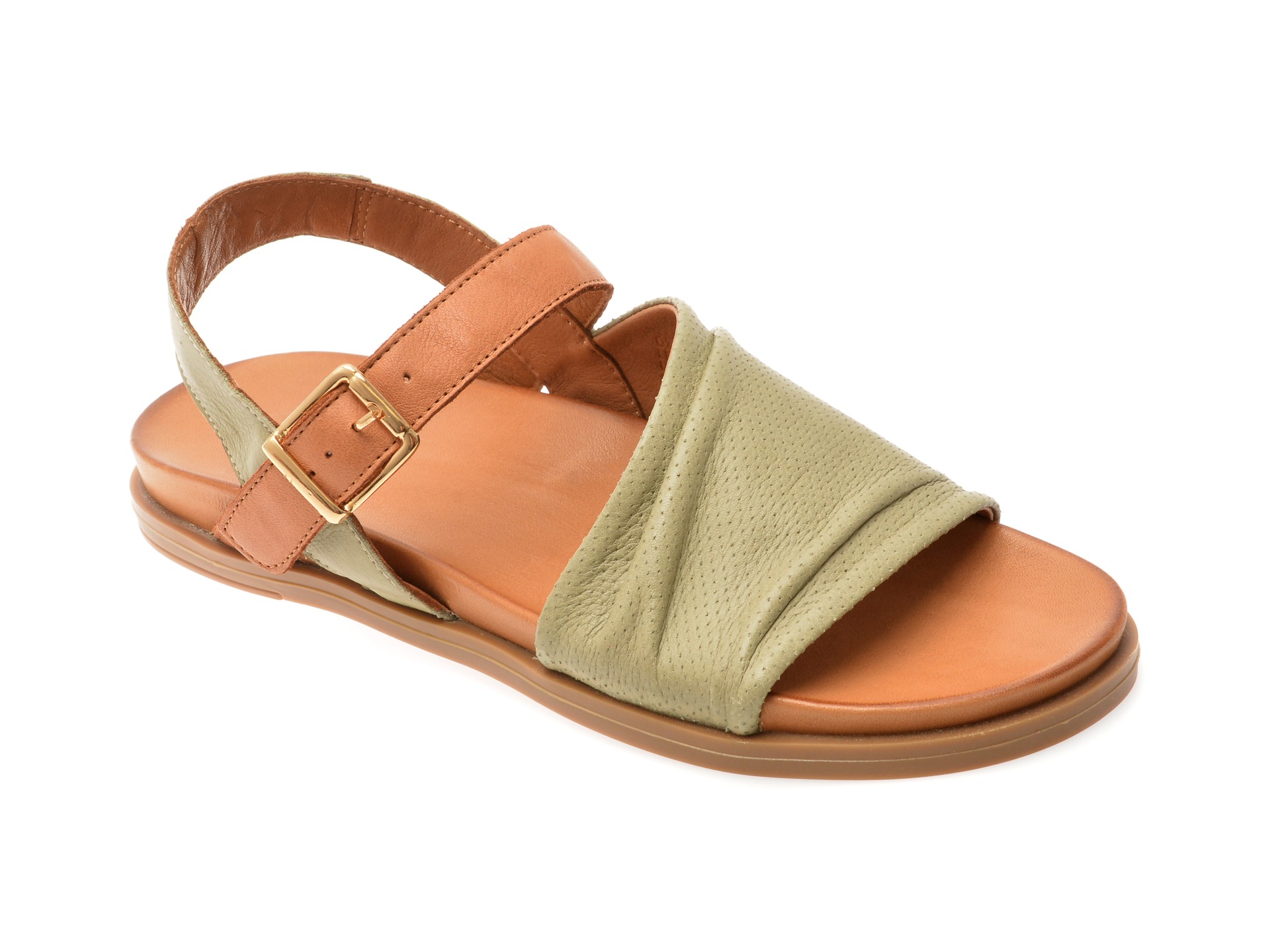 Sandale CORASOL verzi, 302623, din piele naturala 1 Sandale CORASOL verzi