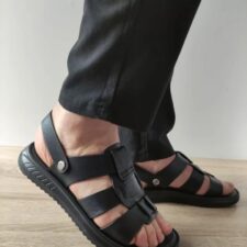 Sandale Casual Barbati  232007 Negre - Negru -