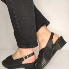 Sandale Casual Dama  0026T Roma 01-N Negre - Negru