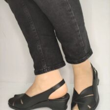 Sandale Casual Dama  0111T Roma 01-N Negre - Negru -