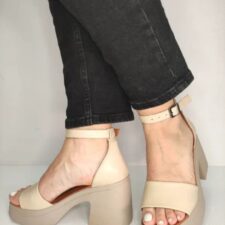 Sandale Casual Dama  018 10905 Bej - Bej