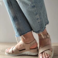 Sandale Casual Dama  05-6100 Bej - Bej -