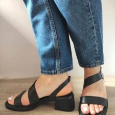 Sandale Casual Dama  054 Piko-8 Negre - Negru -