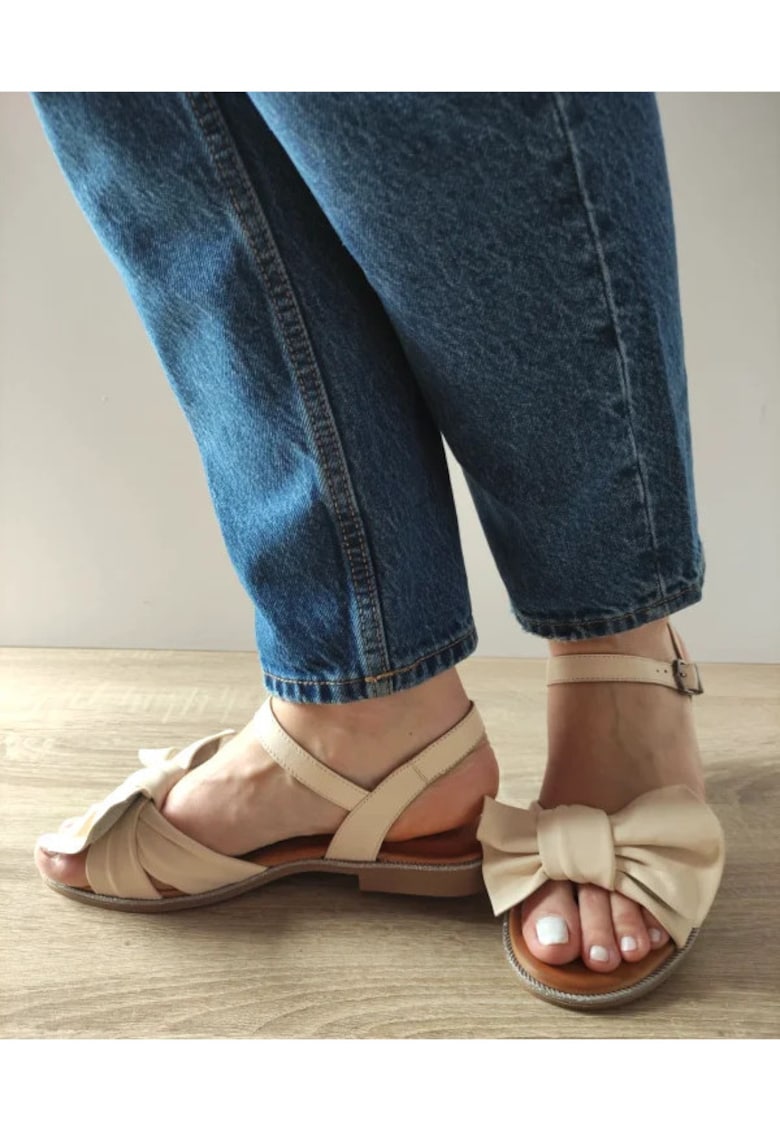 Sandale Casual Dama 059 A41410 Bej - Bej - 1 Sandale Casual Dama 059 A41410 Bej - Bej -