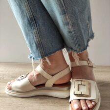 Sandale Casual Dama  060-0010 Bej - Bej