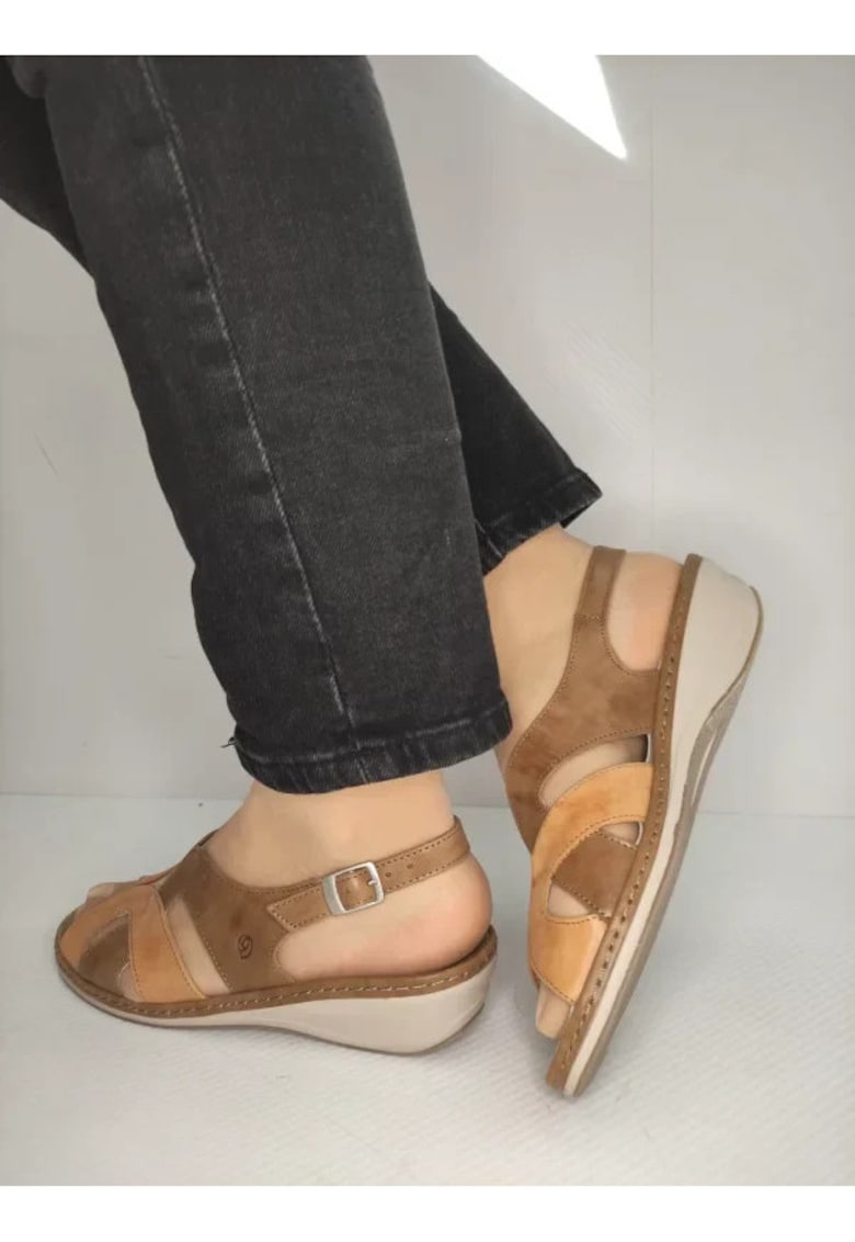 Sandale Casual Dama 0900T Paris 02-N Maro - Maro 1 Sandale Casual Dama  0900T Paris 02-N Maro - Maro