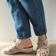 Sandale Casual Dama  0904Pt Paris 30-N Roz Nude - Roz -