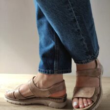 Sandale Casual Dama  12500Vt Mostar 03-N Bej - Bej -