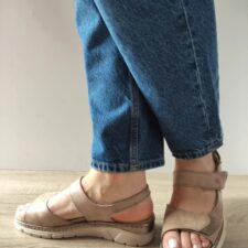 Sandale Casual Dama  12501Vt Mostar 03-N Bej - Bej -