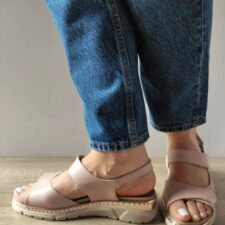 Sandale Casual Dama  12501Vt Mostar C5-N Roz Nude - Roz -