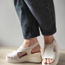 Sandale Casual Dama  140017A 52-N Bej - Bej -